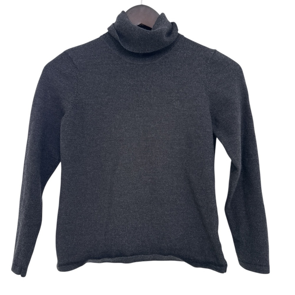 Lauren Ralph Lauren Merino Wool Turtle Neck Sweeter